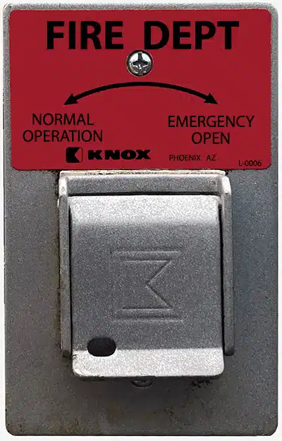 Knox Fire Department Entrance Key Box